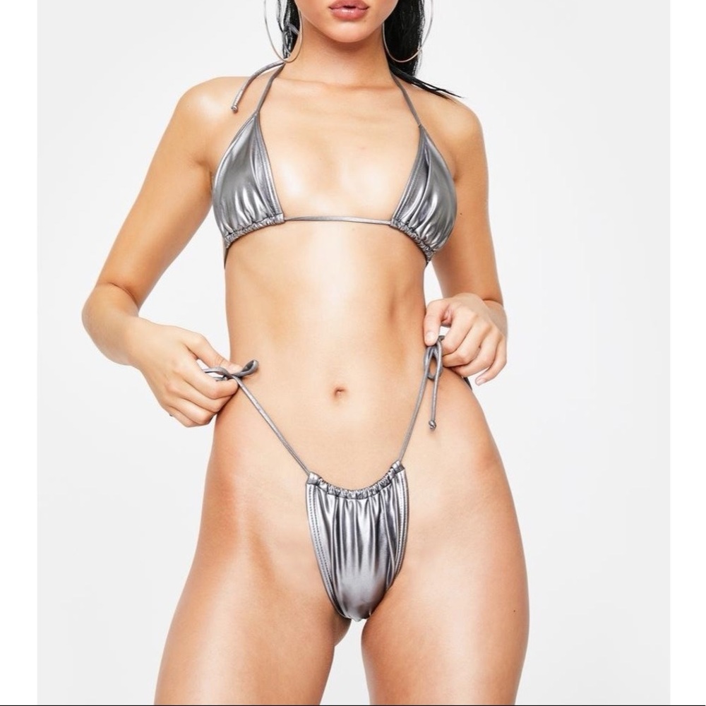 Metallic Bikini Set - Picture 6 of 8